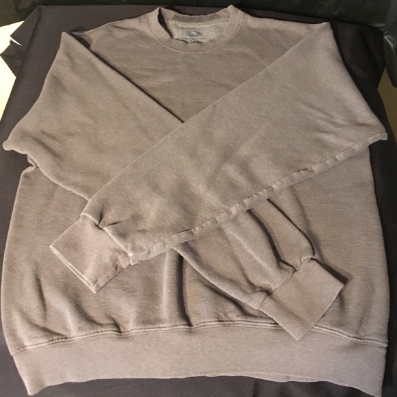 Gray Men's sweatshirt Fruit of the Loom Size M - Picture 2 of 4